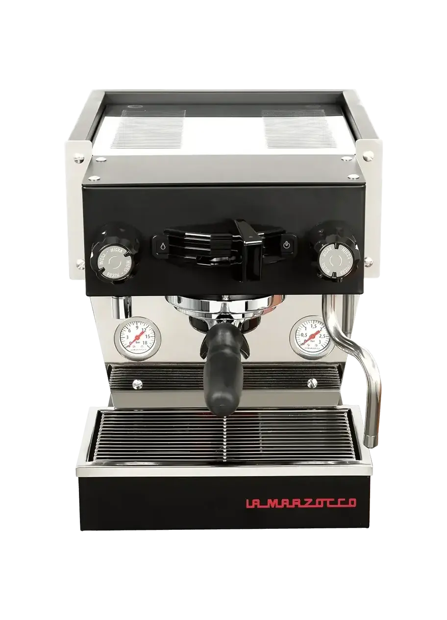 Linea Micra espresso machine in black